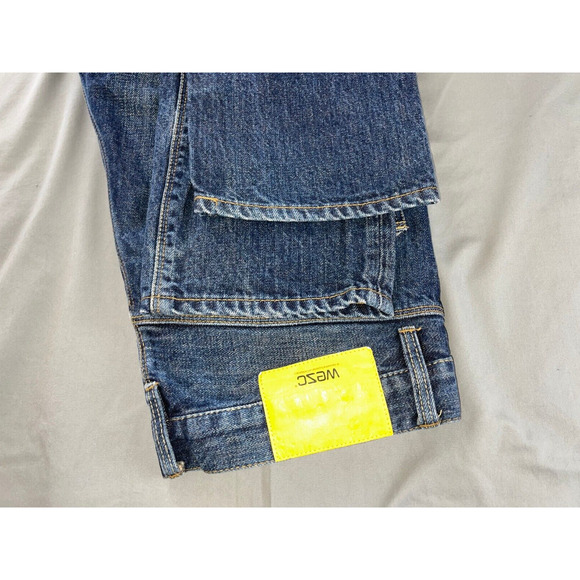 WESC Kelvin Ring Spun Denim Button Fly Jeans. Perfectly Broken In, Men's 30X30. - Picture 4 of 9